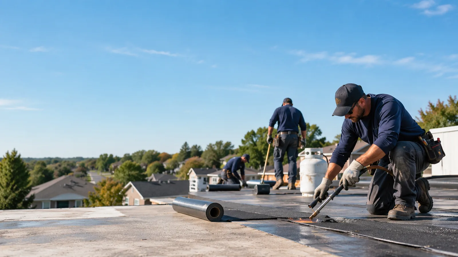 Flat Roof Leak Repair providers in Junction City, KS